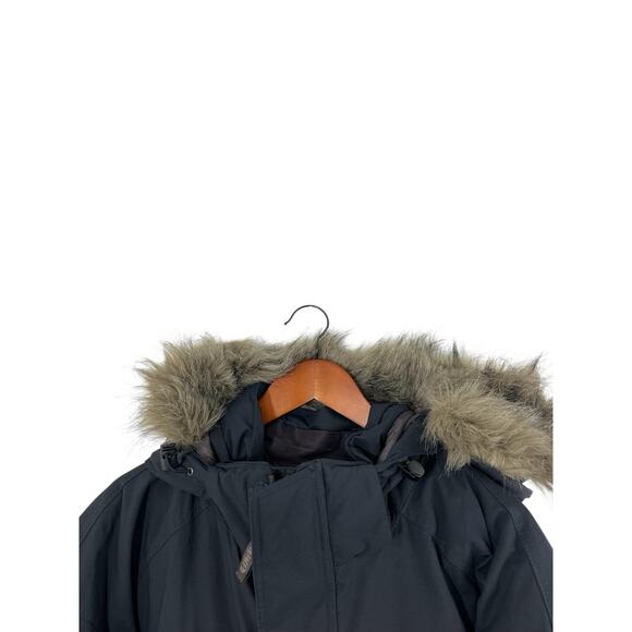 Vtg North Face Goose Down Coat XL Hyvent Mens Dark Gray Parka Jacket Winter - Picture 5 of 13